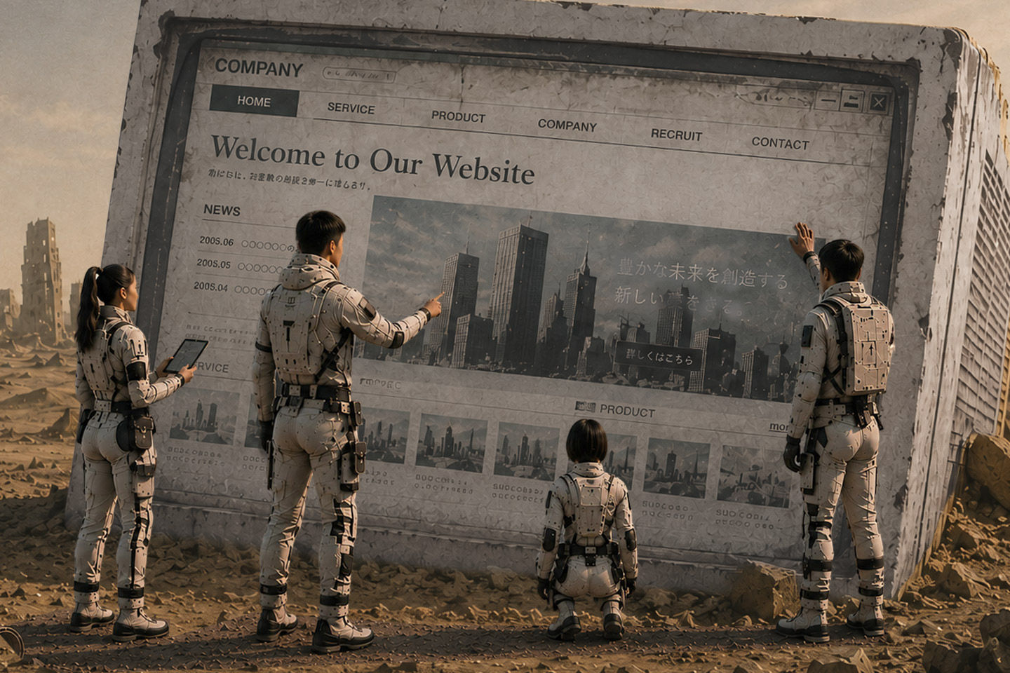 ホームページリニューアルとは、今の事業に合わせてWebサイトの役割を見直すこと
