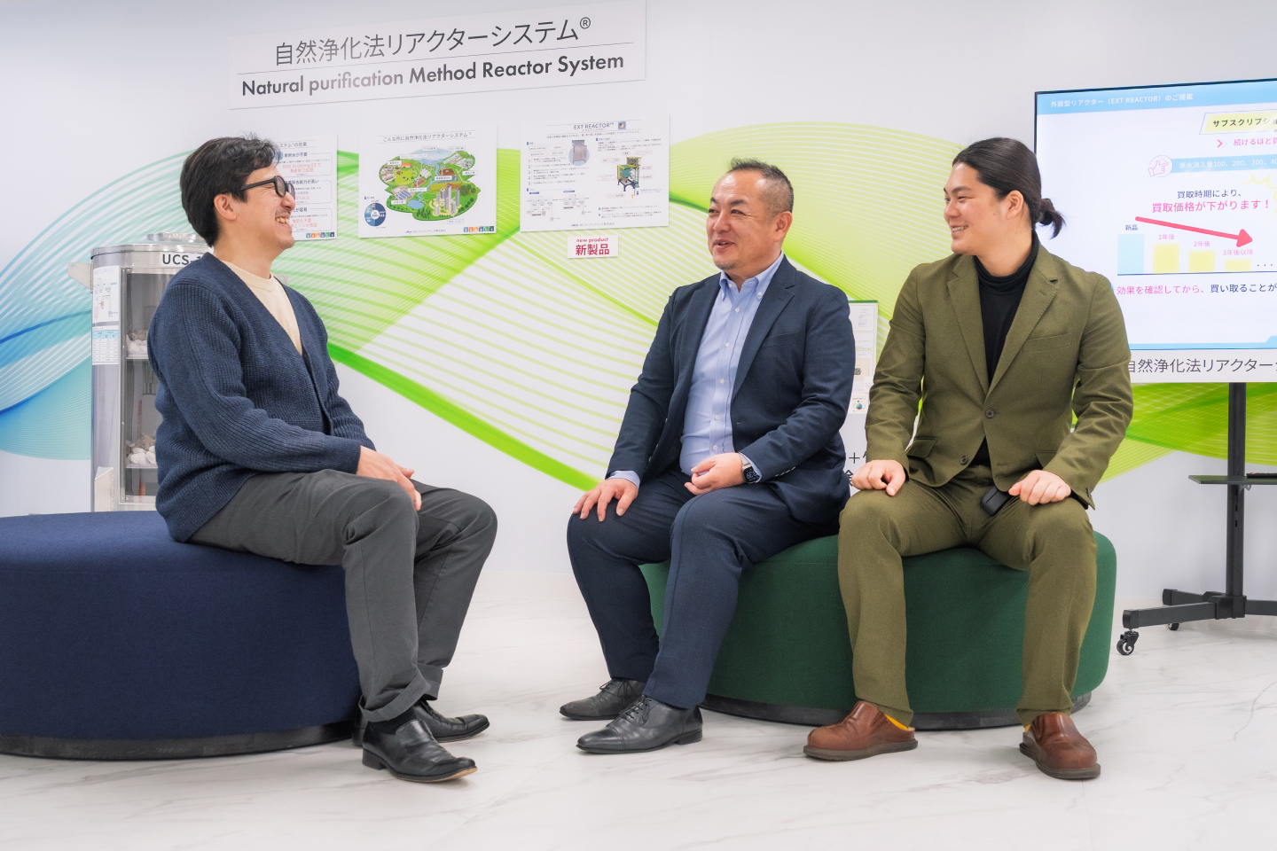 今後の展望について話す、JNCエンジニアリングさまとデパート