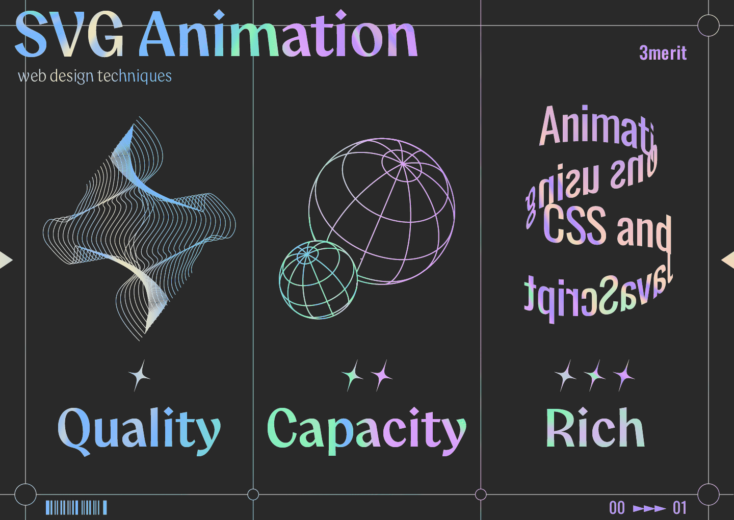 SVGアニメーションの3つの特徴