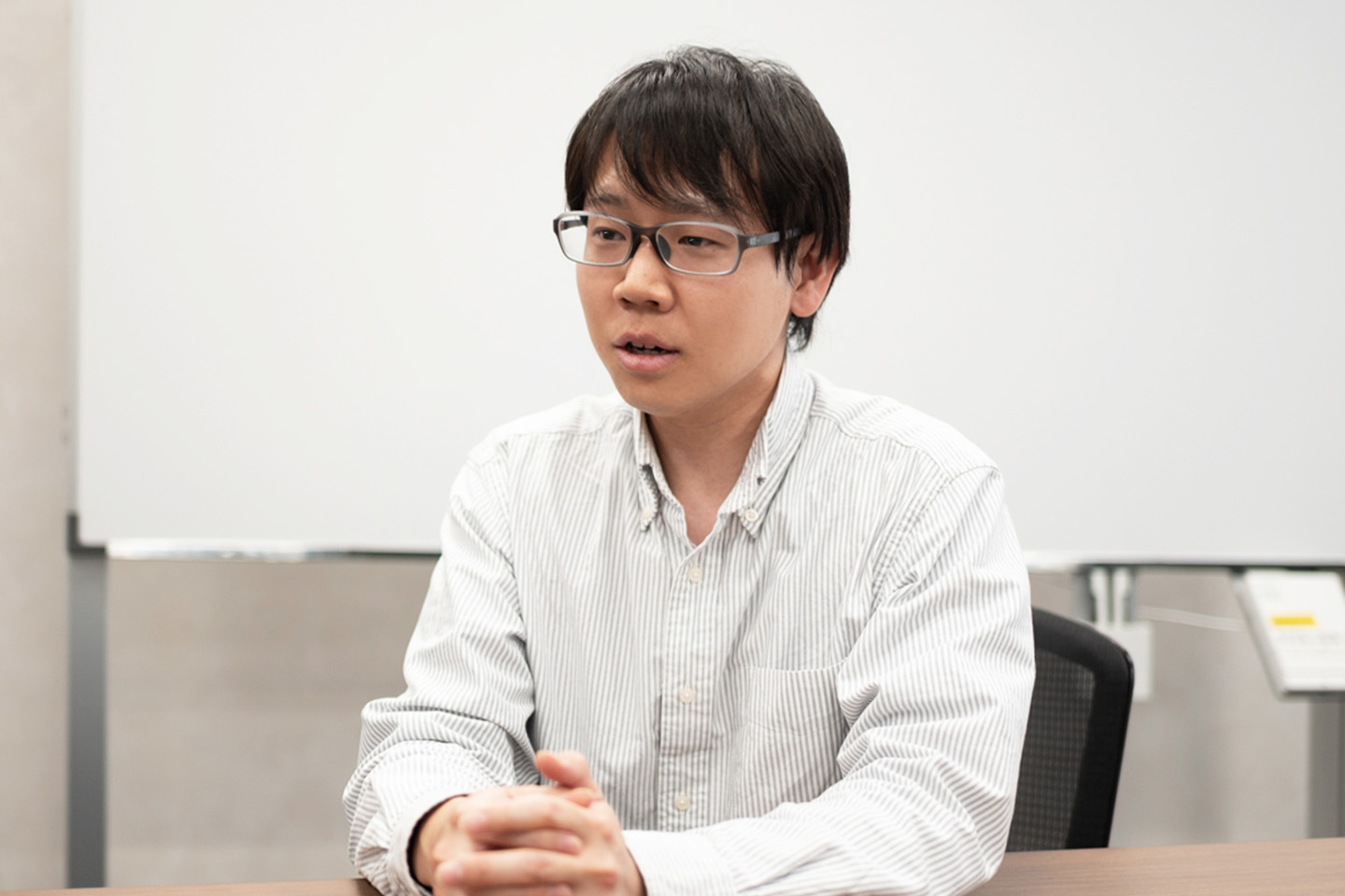 自身のクリエイターとしての実感について語る、デパート / 毛利