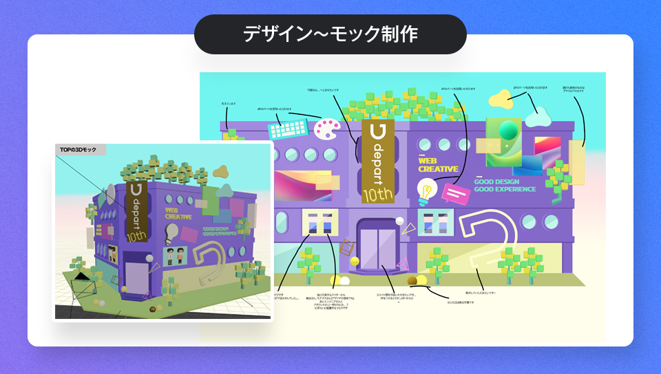 デザイン〜モック制作