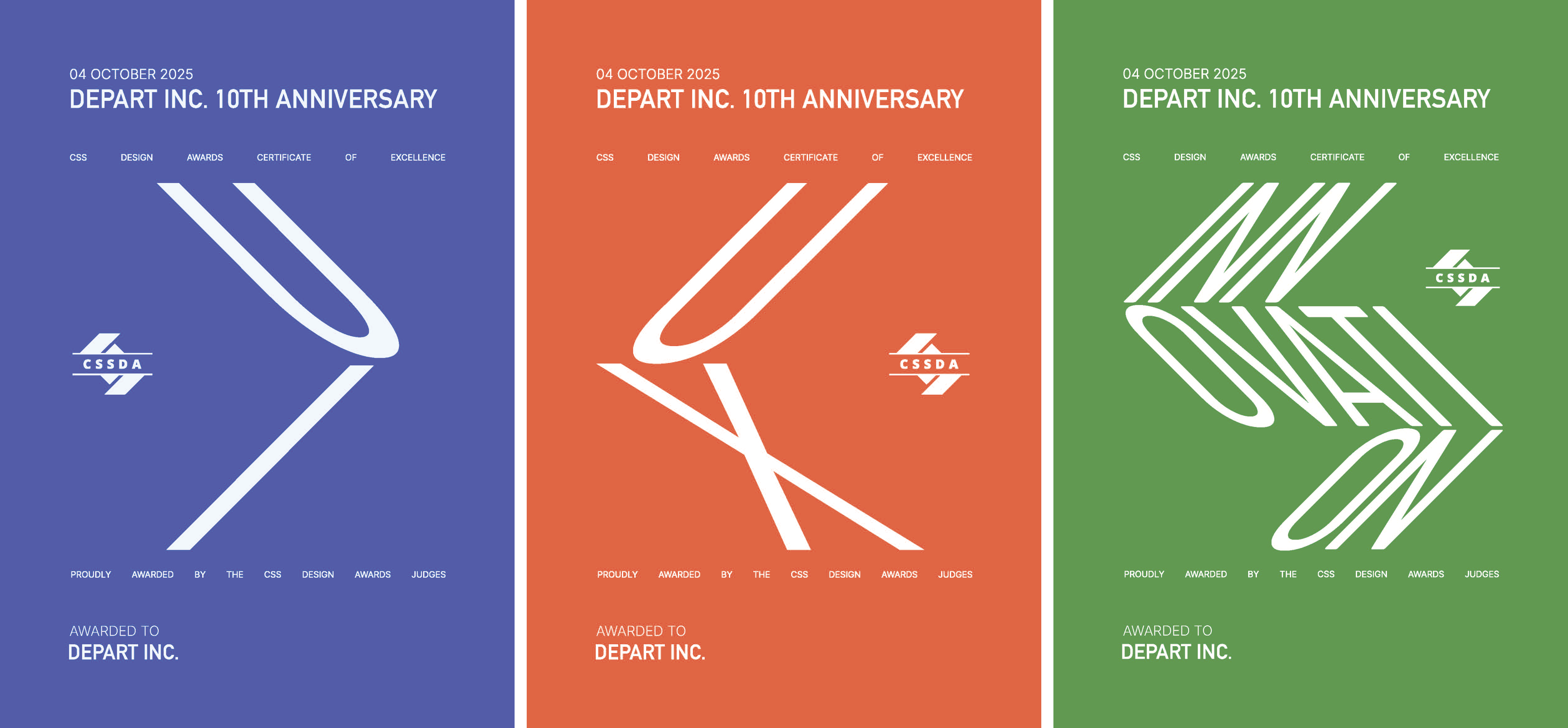 CSS Design Awards - Public Awards